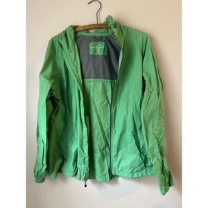 Eddie Bauer Womens Lightweight  Zip Up Jacket Size XS Utility Gorpcore Outdoor